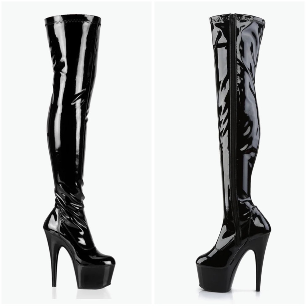 Pleaser thigh high boots